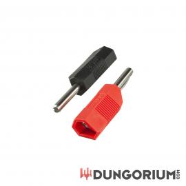 ElectraStim Stecker Konverter Set 2 mm auf 4 mm