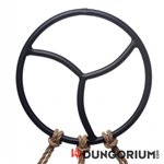 Black Triskelion Shibari Suspension Ring