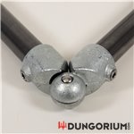 Bogen verstellbar mit max. 210 ° - Dungotube Bondagesystem