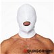 Mister B Weiße Lycra Maske - Openmouth 