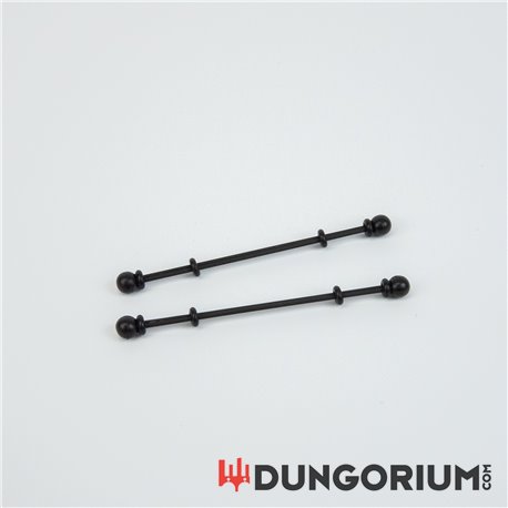 Thai Nipple Sticks mit Gummi überzogen 