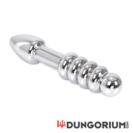 Massiver Doppeldildo aus Edelstahl -8720246441314