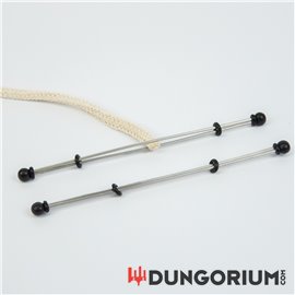 Thai Nipple Sticks ohne Gummiüberzug 2er Set