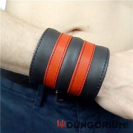 Lederarmband mit Geldfach